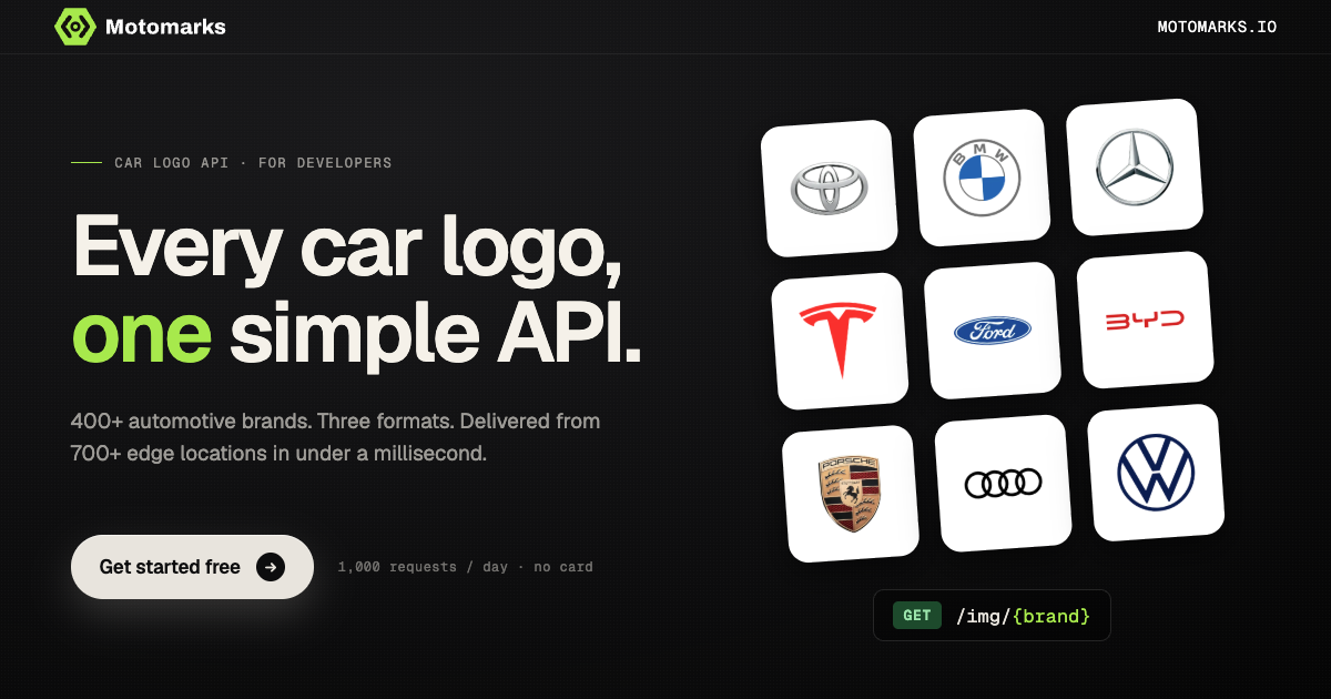 Motomarks screenshot 1